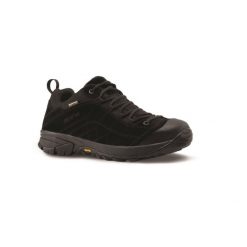 Buty Trekkingowe męskie Alpina Tropez Black Vibram. Czarne buty zimowe męskie Alpina, bez wzorów, bez obcasa, bez zapięcia. Za 450.00 zł.