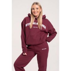 Bluza fitness damska Gym Glamour college. Brązowe bluzy damskie GYM GLAMOUR, xs, bez wzorów, glamour, bez ramiączek, bez kaptura. Za 199.99 zł.