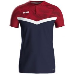 Jersey Jako Iconic. Czerwone koszulki sportowe damskie Jako, bez wzorów, z jersey, bez ramiączek, do piłki nożnej. Za 241.00 zł.