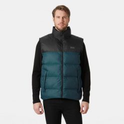 Kurtka puchowa bez rękawów Helly Hansen Active. Zielone kurtki męskie Helly Hansen, m, bez wzorów, z puchu, bez kaptura. W wyprzedaży za 472.60 zł.