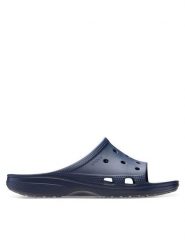 Crocs Klapki Saturday Slide M 213298 Granatowy. Niebieskie klapki męskie Crocs, bez wzorów, z tworzywa sztucznego, bez zapięcia. Za 129.99 zł.