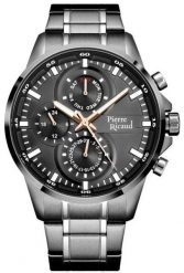 Zegarek męski Pierre Ricaud P97034.S1R6QF szary. Szare zegarki męskie Pierre Ricaud, bez wzorów. Za 565.00 zł.