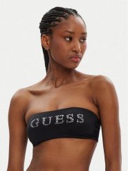 Guess Góra od bikini E5GJ56 LY00K Czarny. Czarne bikini Guess, xs, z aplikacjami, z syntetyku. Za 159.99 zł.