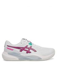 Asics Buty do tenisa Gel-Challenger 15 Clay 1041A508 Biały. Białe buty sportowe męskie Asics, bez wzorów, ze skóry, bez zapięcia, tenisowe. Za 539.99 zł.