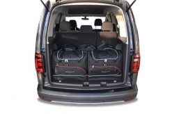 Torby Do Bagażnika Vw Caddy 2015-2020 5Szt Kjust. Czarne torby podróżne damskie KJUST, bez wzorów, z kauczuku. Za 1,546.00 zł.