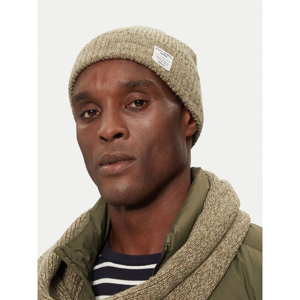 Czapka Pepe Jeans. Zielone czapki męskie Pepe Jeans, na zimę, bez wzorów, z jeansu. Za 139.99 zł.