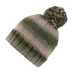 Damska czapka Regatta Frosty Hat VI basil. Zielone czapki damskie Regatta, na zimę, bez wzorów, z dzianiny. Za 52.15 zł.