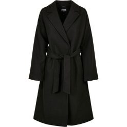 Klasyczny płaszcz damski Urban Classics Oversized (GT). Czarne płaszcze damskie Urban Classics, m, bez wzorów, z materiału, klasyczne, bez kołnierzyka, bez kaptura. Za 424.95 zł.