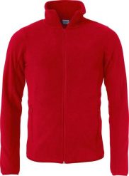 Clique Basic Polar Fleece Kurtka - polar antypill, czerwony. Czerwone kurtki męskie CLIQUE, xl, bez wzorów, z polaru, bez kaptura. Za 172.93 zł.