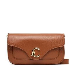 Torebka Coccinelle. Brązowe listonoszki damskie Coccinelle, bez wzorów, bez dodatków. Za 1,119.00 zł.