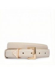 Guess Pasek Damski BW9320 P6125 Écru. Paski damskie Guess, z aplikacjami, ze skóry. Za 199.99 zł.