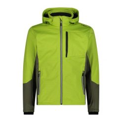 Kurtka z kapturem softshell Ripstop CMP. Szare kurtki męskie CMP, xl, bez wzorów, z softshellu, z kapturem, trekkingowe. Za 444.65 zł.