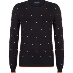 Sweter w kolorze czarnym. Czarne swetry nierozpinane damskie Giorgio Di Mare, s, bez wzorów, z bawełny, bez kołnierzyka, bez ramiączek. W wyprzedaży za 128.95 zł.