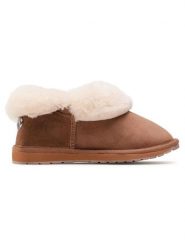 EMU Australia Śniegowce Platino Mintaro WP11850 Brązowy. Brązowe śniegowce damskie Emu Australia, ze skóry, bez zapięcia. Za 529.99 zł.