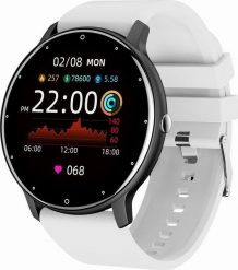 Smartwatch Gravity GT1-11 Biały. Białe zegarki smartwatch Gravity, bez wzorów. Za 118.29 zł.