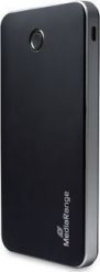 Powerbank MediaRange 10000mAh Czarno-srebrny. Czarne powerbanki MediaRange. Za 90.84 zł.