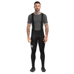 Męskie długie spodnie rowerowe Kolarstwo Siroko BX Envalira. Czarne spodnie sportowe męskie SIROKO, m, bez wzorów, z nylonu, rowerowe. Za 763.00 zł.
