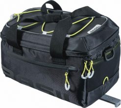 Torba Na Bagaż Miles Trunkbag Mik 7 Liters 37 X 19 X 21 Cm - Czarny/Limonkowy. Czarne torby sportowe męskie BASIL, bez wzorów, z materiału, na ramię. Za 393.90 zł.