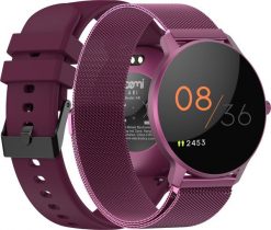 Smartwatch Bemi Bemi SmartWatch ARI pink. Różowe zegarki smartwatch BEMI, bez wzorów. Za 223.38 zł.