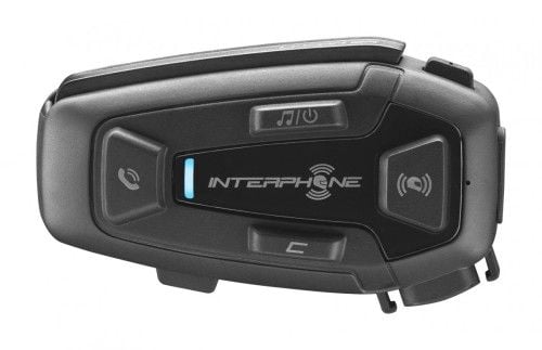 Intercom motocyklowy INTERPHONE U-COM 8R, komplet na 1 kask. Słuchawki bezprzewodowe Interphone. Za 934.99 zł.