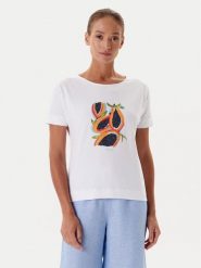 Tatuum T-Shirt Lali 2 T2511.111 Biały Regular Fit. Białe t-shirty damskie Tatuum, xl, bez wzorów, z bawełny, bez kołnierzyka, bez ramiączek. Za 89.99 zł.