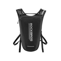 Plecak rowerowy Flexpack 2L. Czarne plecaki męskie ROCKBROS, bez wzorów, sportowe. Za 169.99 zł.