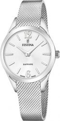 Zegarek damski Festina F20076-1 srebrny. Szare zegarki damskie Festina, srebrne. Za 1,178.55 zł.