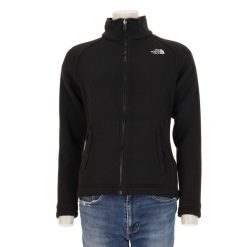 Second life - Kurtka polarowa damska The North Face - Jak nowy. Czarne kurtki sportowe damskie The North Face, m, bez wzorów, z materiału, bez ramiączek, bez kaptura, trekkingowe. Za 170.36 zł.