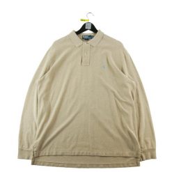 Second life - Polo Ralph Lauren longsleeve męski golf - Stan dobry. Brązowe swetry męskie Ralph Lauren, m, bez wzorów, z materiału, eleganckie, bez kołnierzyka, bez ramiączek. Za 106.46 zł.