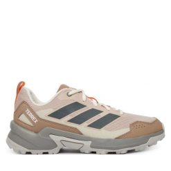 Trekkingi adidas. Brązowe obuwie trekkingowe damskie Adidas, bez zapięcia. Za 349.99 zł.