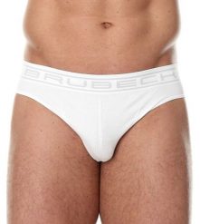 Brubeck Slipy męskie Comfort Cotton białe r. L (BE00290A). Białe slipki męskie Brubeck, l, bez wzorów. Za 57.98 zł.
