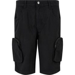 Krótka workowata cargo Urban Classics. Czarne szorty męskie Urban Classics, bez wzorów, z bawełny. Za 198.50 zł.