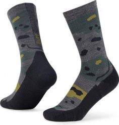 Skarpetki Buff MERINO LIGHTWEIGHT CREW SOCK LWC2. Szare skarpety męskie Buff, bez wzorów, z elastanu. Za 129.90 zł.