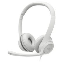 Logitech H390 USB Biały. Białe słuchawki dla graczy Logitech. Za 179.00 zł.
