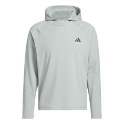 Bluza z kapturem adidas Ultimate365. Zielone bluzy męskie Adidas, bez wzorów, z kapturem, na golfa. Za 383.50 zł.