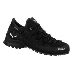 Damskie buty trekkingowe Salewa Wildfire 2 GTX. Czarne obuwie trekkingowe damskie Salewa, z gore-texu, bez zapięcia. Za 738.00 zł.