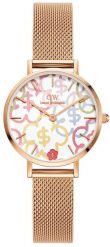 Zegarek Daniel Wellington Zegarek Damski Daniel Wellington DW00100723 Różowy (28 mm). Czerwone zegarki damskie Daniel Wellington. Za 367.09 zł.