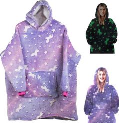 Verk Ciepła bluza koc oversize xxl 2w1 gruba futrzak Ciepła bluza koc oversize xxl 2w1 gruba futrzak. Bluzy damskie Verk, xxl, bez wzorów, bez ramiączek, bez kaptura. Za 82.66 zł.