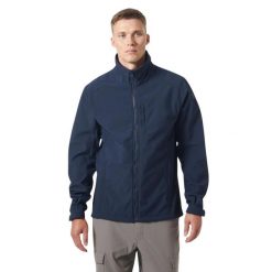 Wodoodporna kurtka Helly Hansen Paramount. Niebieskie kurtki męskie Helly Hansen, m, bez wzorów, z polaru, sportowe, bez kaptura. Za 550.00 zł.
