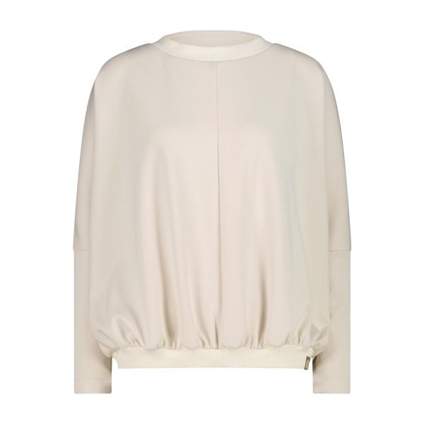 Damska bluza ze stójką CMP. Białe bluzy damskie CMP, l, bez wzorów, z satyny, bez ramiączek, bez kaptura. Za 249.00 zł.