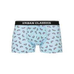 Bokserki Męskie Arbuzowe (zestaw 3 Sztuk). Brązowe bokserki męskie Urban Classics, bez wzorów. Za 84.99 zł.