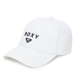 Czapka z daszkiem Roxy. Białe czapki damskie Roxy, bez wzorów. Za 79.99 zł.