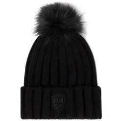 Czapka Helly Hansen. Czarne czapki damskie Helly Hansen, na zimę, bez wzorów. Za 159.99 zł.