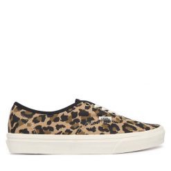 Tenisówki Vans. Brązowe trampki i tenisówki damskie Vans, bez wzorów, bez zapięcia. Za 339.99 zł.