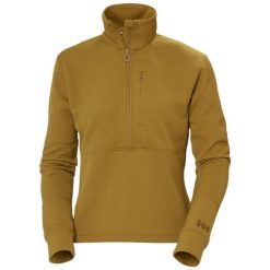 Bluza damska z zamkiem 1/2 Helly Hansen Versalite Air. Brązowe bluzy damskie Helly Hansen, bez wzorów, z dzianiny, bez ramiączek, bez kaptura. Za 576.00 zł.