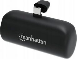 Powerbank Manhattan MANHATTAN Powerbank 5000 mAh USB Typ-C Stecker 10W schwarz. Powerbanki Manhattan. Za 56.58 zł.