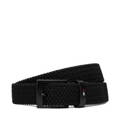 Pasek Męski Tommy Hilfiger. Czarne paski męskie Tommy Hilfiger. Za 209.99 zł.