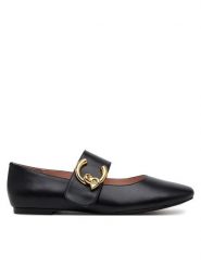 Coccinelle Baleriny E4 SB3 19 01 01 Czarny. Czarne balerinki damskie Coccinelle, bez wzorów, ze skóry, bez obcasa, bez zapięcia. Za 649.99 zł.