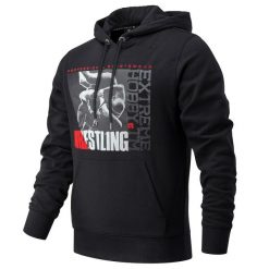 Bluza męska z kapturem EXTREME HOBBY WRESTLING PRO. Czarne bluzy męskie EXTREME HOBBY, m, bez wzorów, z bawełny, z kapturem. Za 239.00 zł.
