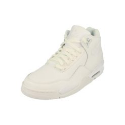 Buty sportowe męskie Nike Flight Legacy. Białe buty sportowe męskie Nike, bez wzorów, bez zapięcia. Za 398.70 zł.